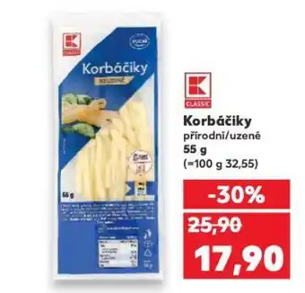 Kaufland Korbáčiky nabídka