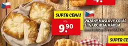 Lidl VÁZANÝ MÁSLOVÝ KOLÁČ STVAROHEM/MÁKEM, 80 g nabídka