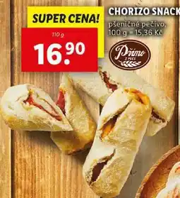 Lidl CHORIZO SNACK, 110 g nabídka