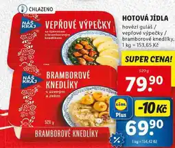 Lidl HOTOVÁ JÍDLA, 520 g nabídka