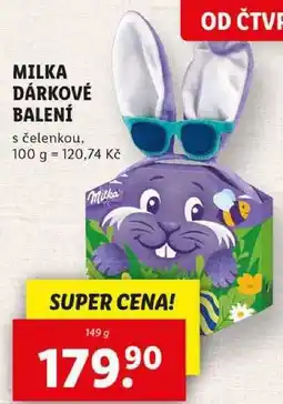 Lidl MILKA DÁRKOVÉ BALENÍ, 149 g nabídka