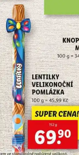 Lidl LENTILKY VELIKONOČNÍ POMLÁZKA, 152 g nabídka