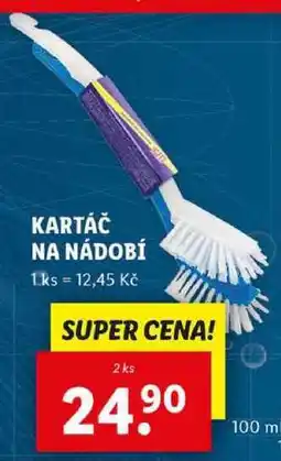 Lidl KARTÁČ NA NÁDOBÍ, 2 ks nabídka