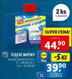 Lidl ČISTIČ MYČKY, 2x 250 ml nabídka