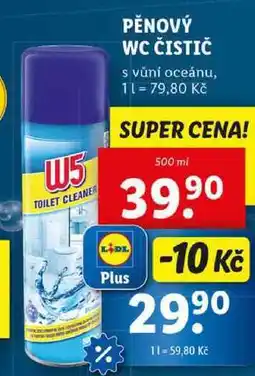 Lidl PĚNOVÝ WC ČISTIČ, 500 g nabídka