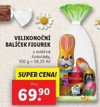 Lidl VELIKONOČNÍ BALÍČEK FIGUREK, 120 g nabídka