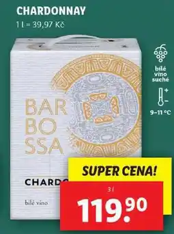 Lidl CHARDONNAY, 3 l nabídka