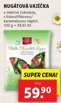 Lidl NUGÁTOVÁ VAJÍČKA, 150 g nabídka