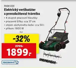 Lidl Elektrický vertikutátor a provzdušňovač trávníku nabídka
