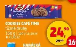 Penny Market COOKIES CAFÉ TIME různé druhy, 150 g nabídka