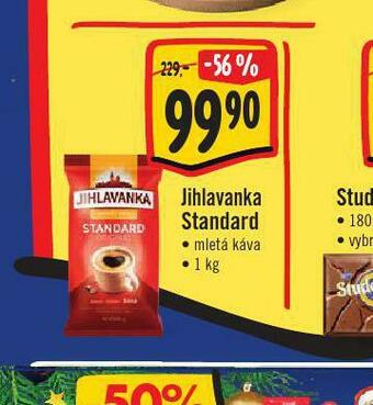Jip Jihlavanka standard mletá káva nabídka