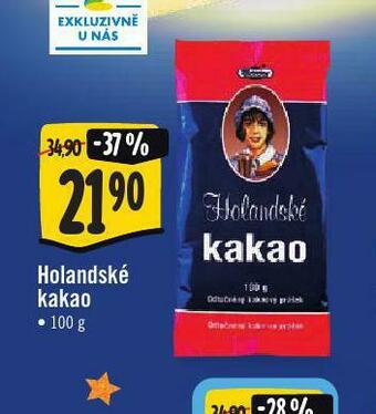 Jip Holandské kakao nabídka