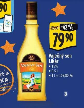 Jip Vaječný sen likér nabídka