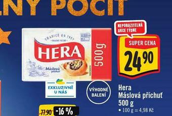Jip Hera máslová příchuť 500 g nabídka