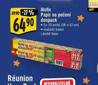 Jip Alufix papír na pečení duopak nabídka