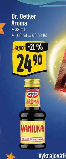 Jip Dr. oetker aroma nabídka