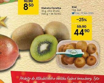 Tesco Kiwi nabídka