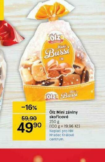 Tesco Ölz mini záviny skořicové nabídka