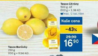 Tesco Citrony nabídka