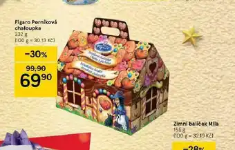 Tesco Figaro perníková chaloupka nabídka