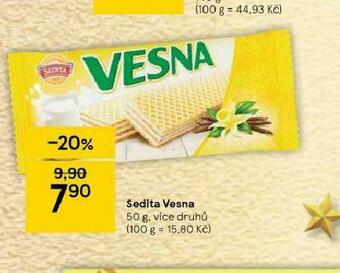 Tesco Sedita vesna nabídka