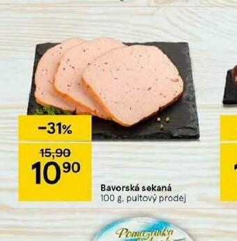 Tesco Bavorská sekana nabídka