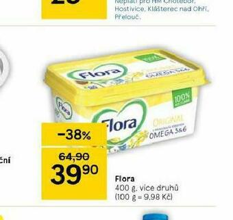 Tesco Flora 400 g nabídka