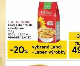 Tesco Land-leben nudle celestýnské nabídka