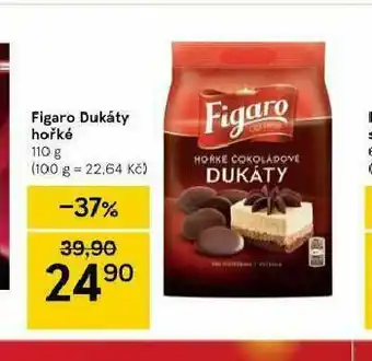 Tesco Figaro dukátky hořké nabídka