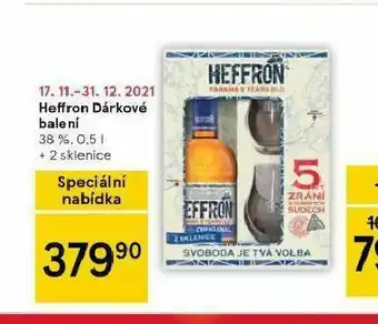 Tesco Heffron dárkové balení nabídka