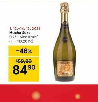 Tesco Mucha sekt nabídka