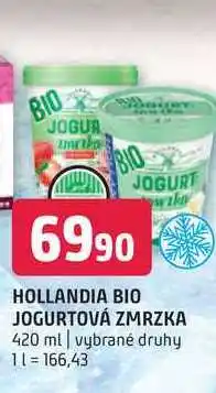 Terno Hollandia bio jogurtová zmrzka 420 ml vybrané druhy nabídka