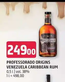 Terno Professorado origins venezuela caribbean rum 0,5 l nabídka