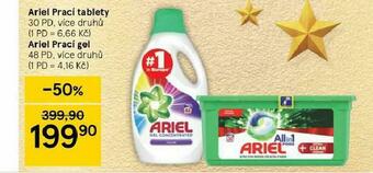 Tesco Ariel prací gel nabídka
