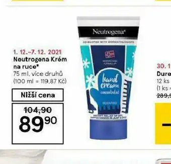Neutrogena krém na ruce