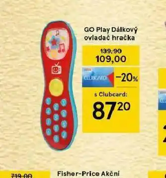 Tesco Go play dálkový ovladač jračka nabídka