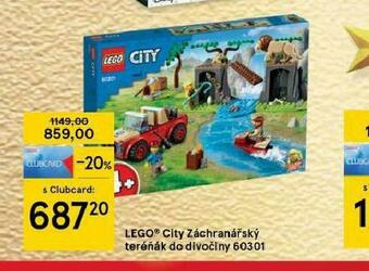 Tesco Stavebnice lego city nabídka