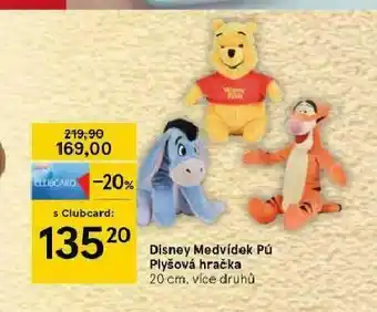 Tesco Dinsney medvídek pú plyšová hračka nabídka