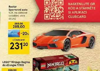 Tesco Rastar sportovní auto nabídka