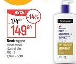 Globus Neutrogena tělové mléko nabídka