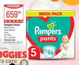 Globus PAMPERS Pants nabídka