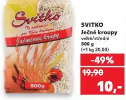 Kaufland SVITKO Ječné kroupy nabídka