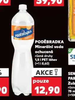 Kaufland Poděbradka ochucená nabídka