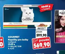 Kaufland Gourmet kapsičky pro kočky nabídka