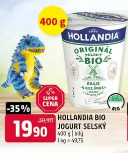 Terno Hollandia bio jogurt selský nabídka