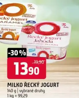 Terno Milko řecký jogurt nabídka