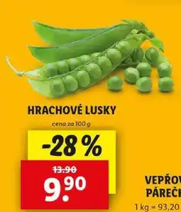 Lidl HRACHOVÉ LUSKY, cena za 100 g nabídka