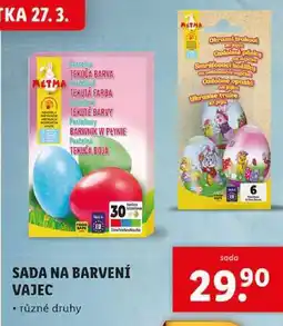 Lidl SADA NA BARVENÍ VAJEC nabídka