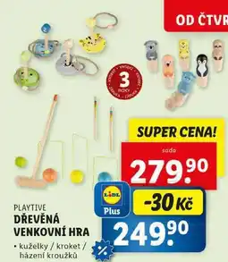 Lidl DŘEVĚNÁ VENKOVNÍ HRA nabídka