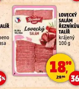 Penny Market Lovecký salám nabídka